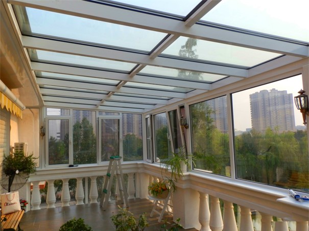 110系列露台斜顶阳光房